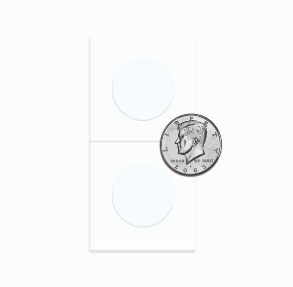 Collectable Coin Holders Paper Flips 2x2 - 50 Pcs