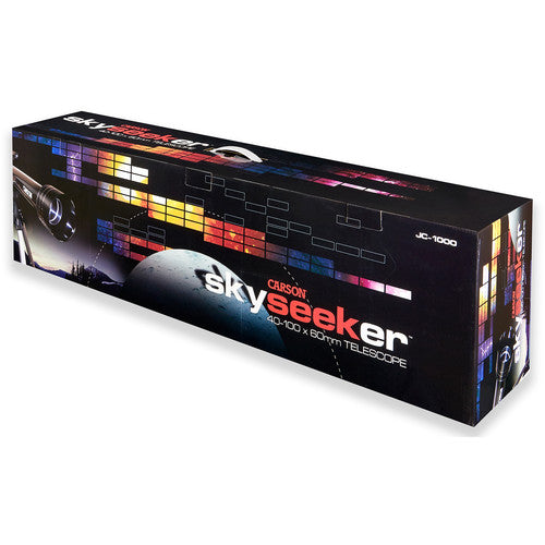 Carson 40-100X60 Sky Seeker Refractor Telescope (JC-1000)
