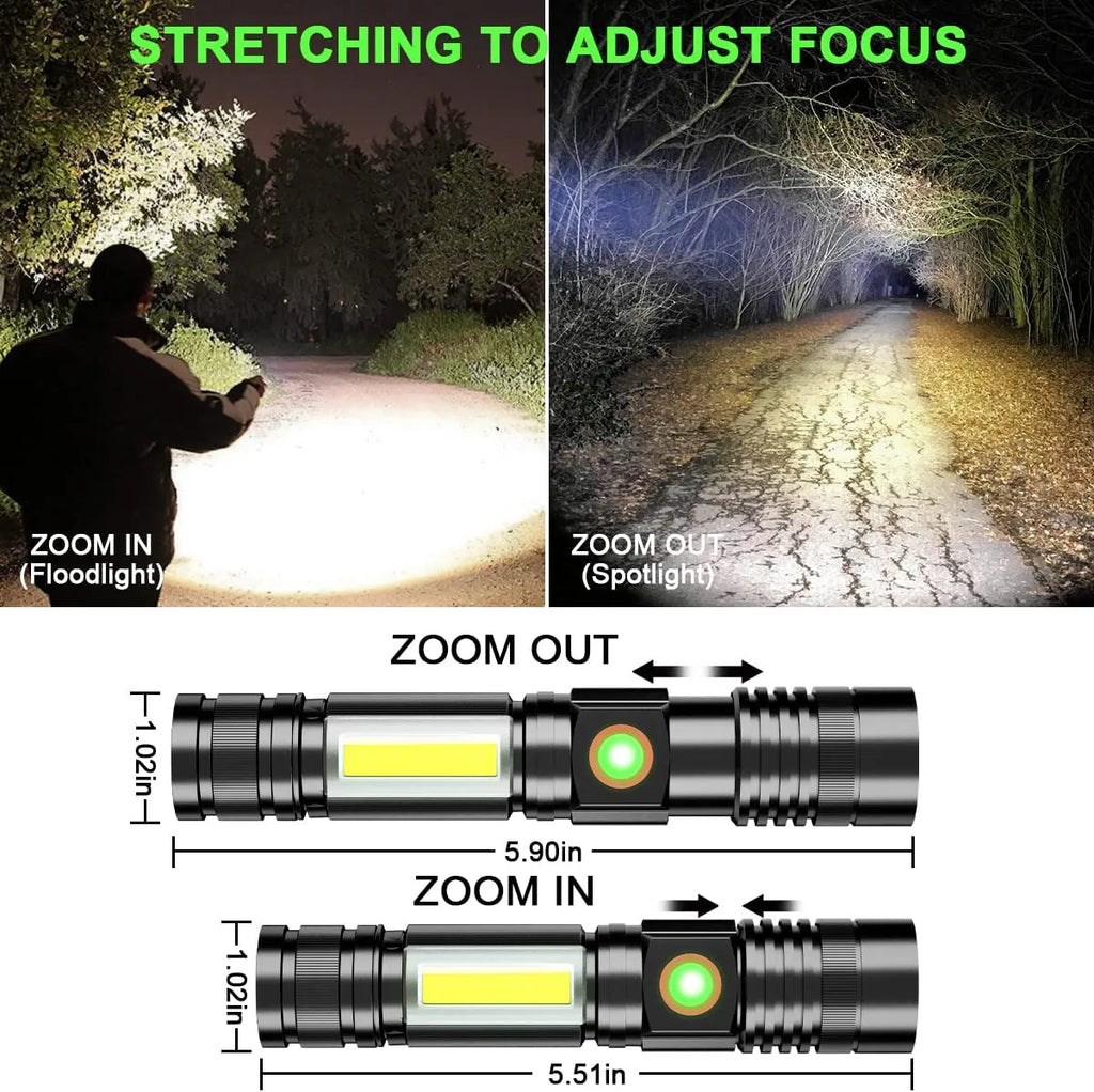 Solar Powered  Outdoor Flashlight