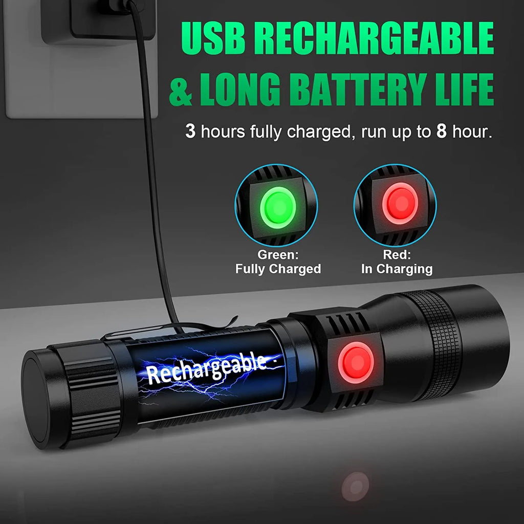 Solar Powered  Outdoor Flashlight