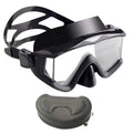 Adult Silicone Diving Goggles – Panoramic Tempered Glass Snorkeling Mask