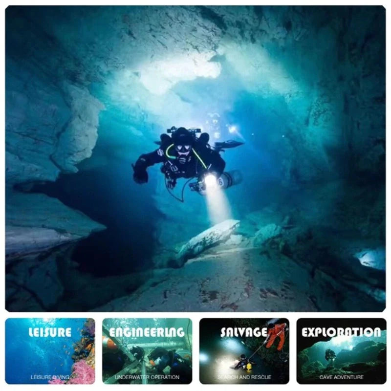 BrightBuddy DeepQuest 100 Premium Dive Torch