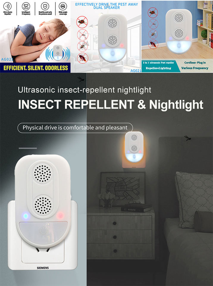 Eco-Friendly Ultrasonic Pest Repeller – Protect Your Home from Rodents & Bugs