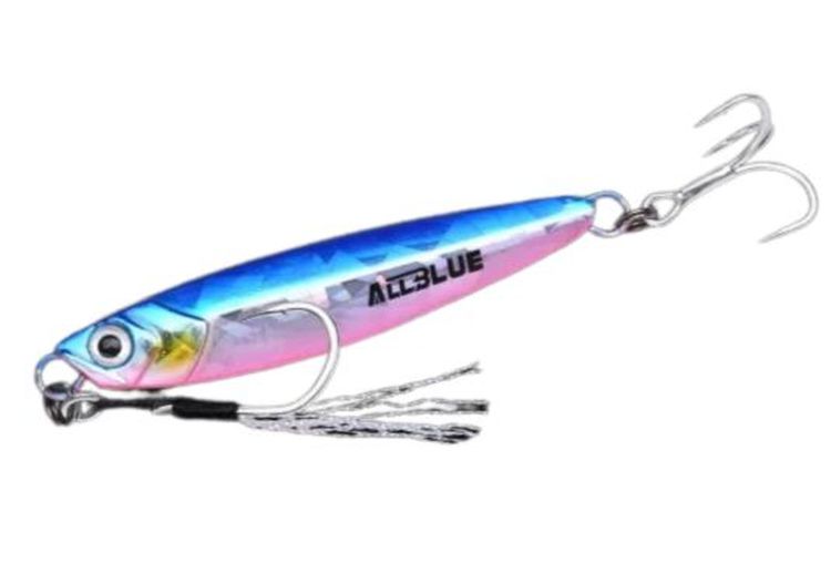 Premium 30g Casting Jig Lure – 68mm Luminous Saltwater Fishing Jig