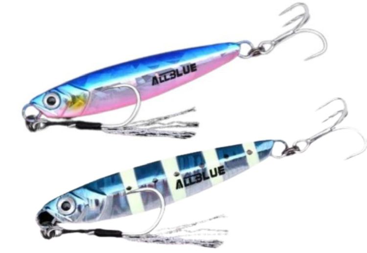 Premium 30g Casting Jig Lure – 68mm Luminous Saltwater Fishing Jig